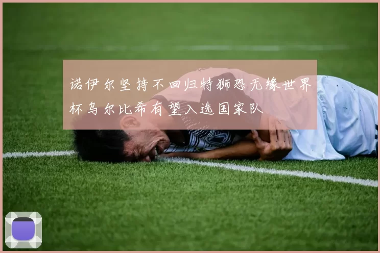 诺伊尔坚持不回归特狮恐无缘世界杯乌尔比希有望入选国家队